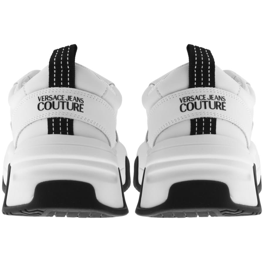Alternative Image for ProductVersace Jeans Couture Logo Trainers White2